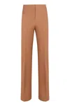 Pinko Pollo Flared Pants In Beige
