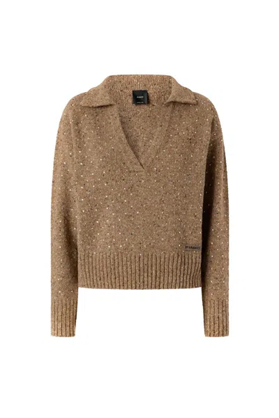 Pinko Polos In Brown