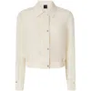 Pinko Chemisier Léger Façon Bomber En Crêpe Georgette