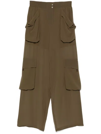 PINKO PINKO POLYESTER TAILORED TROUSERS