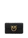 Pinko Love Bag One Wallet Chevron Wallets And Card Holders Black In Black