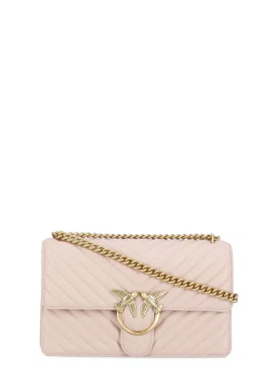 Pinko Powder Pink Love One Bag
