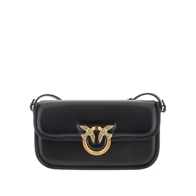 PINKO PPA LEATHER SMALL 'LOVE BAG BOX' BAG