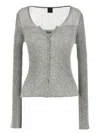 Pinko Long-sleeved Knitted Cardigan