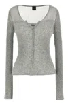 Pinko Long-sleeved Knitted Cardigan