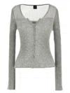 Pinko Long-sleeved Knitted Cardigan