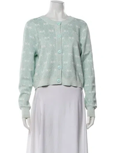 Pre-owned Pinko Printed Crew Neck Sweater In Multi
