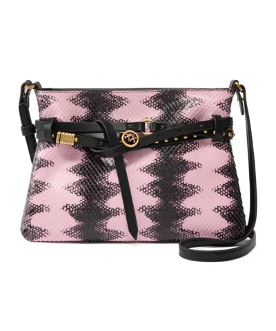 Pinko Stud-embellishment Shoulder Bag In Pink
