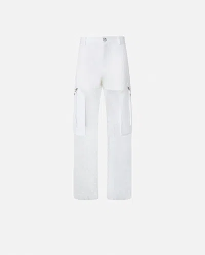 Pinko Printed Transparent Long Trousers