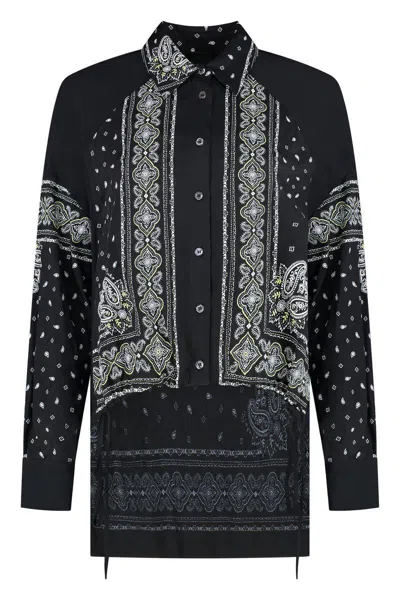 Pinko Printed Viscose Shirt