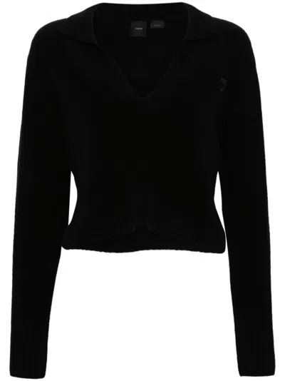 Pinko Profumo Sweater In Black  