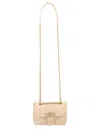 Pinko Puff Baby "love" Bag In Neutral