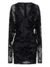 Pinko Roulette Dress In Black