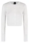 Pinko Long-sleeved Knitted Cardigan