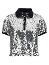 Pinko Sequined Pupazzo 4 Buttons Polo