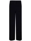 Pinko Blue Flared Wool Blend Benedetti Pants