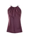 Pinko Carota Top In Purple