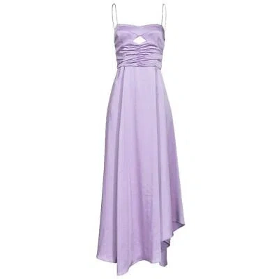 Pre-owned Pinko Purple Polyester Dress