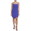 Pinko Almira Crepe Dress In Purple