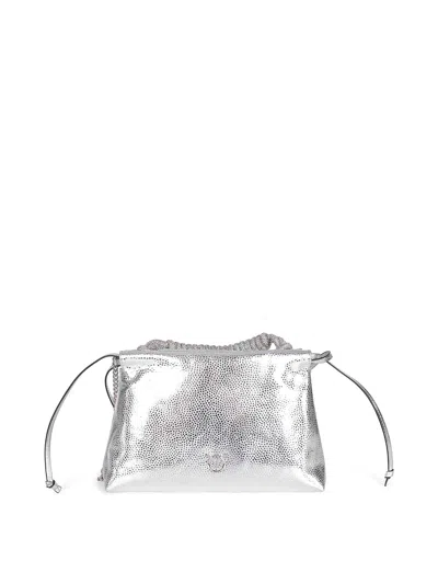 Pinko Purse Made Of Leather In Silver