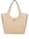Pinko Puzzle-quilted Tote Bag In Neutrals