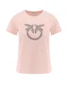 Pinko Quentin T-shirt In Pink