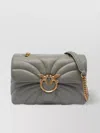 Pinko Quilted Bird Shoulder Bag