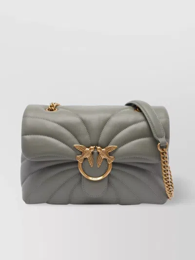 Pinko Quilted Bird Shoulder Bag