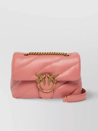 Pinko Quilted Chain Strap Love Puff