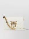 Pinko Quilted Cross-body Bag With Adjustable Chain Strap