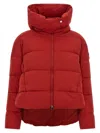Pinko Quilted Down Down Jacket In Red