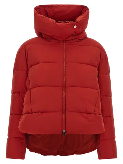 Pinko Quilted Down Down Jacket In Red
