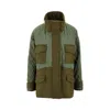 Pinko 'voltaire' Green Jacket With High Neck In Green