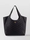 Pinko Quilted Chevron Dual Handle Shoulder Bag