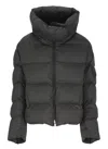 Pinko Quilted High-neck Puffer Jacket In Nero Limousine