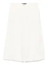 Pinko Tailored White Bermuda Shorts In White