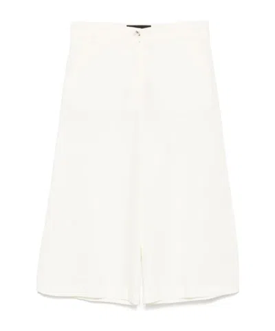 PINKO PINKO HIGH WAIST WIDE-LEG SHORTS