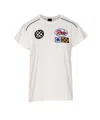 Pinko Crew Neck T-shirt Embroidered Patches