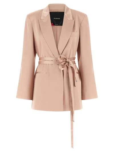 Pinko 'rapa' Blazer In Neutral