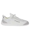 Pinko 'reby 03' White Sneakers With Logo Patch On The Tongue And Logo Lettering On The Side
