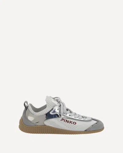 Pinko Reby 03 Sneakers In Silver