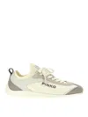 Pinko '03 Reby' Sneakers Featuring Textured Sole In White