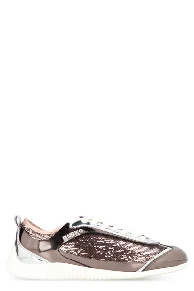 Pinko Reby 10 Low-top Sneakers In Pink