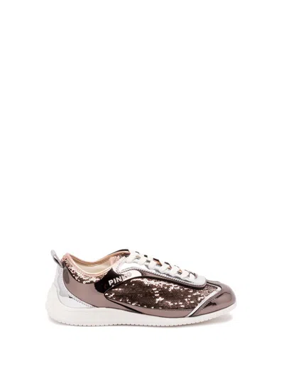 Pinko `reby 10` Sneakers In Brown