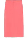 Pinko Panelled Midi Skirt In Pink