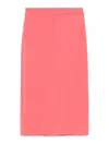Pinko Panelled Midi Skirt In Rojo