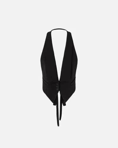 PINKO REIMAGINE BY PINKO X PATRICK MCDOWELL WAISTCOAT WITH OPEN BACK
