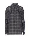Pinko Reina Shirt In Gray