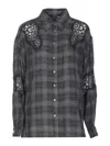 Pinko Reina Shirt In Gray