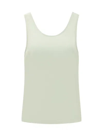 Pinko Relaxed Fit Tank Top In Blue